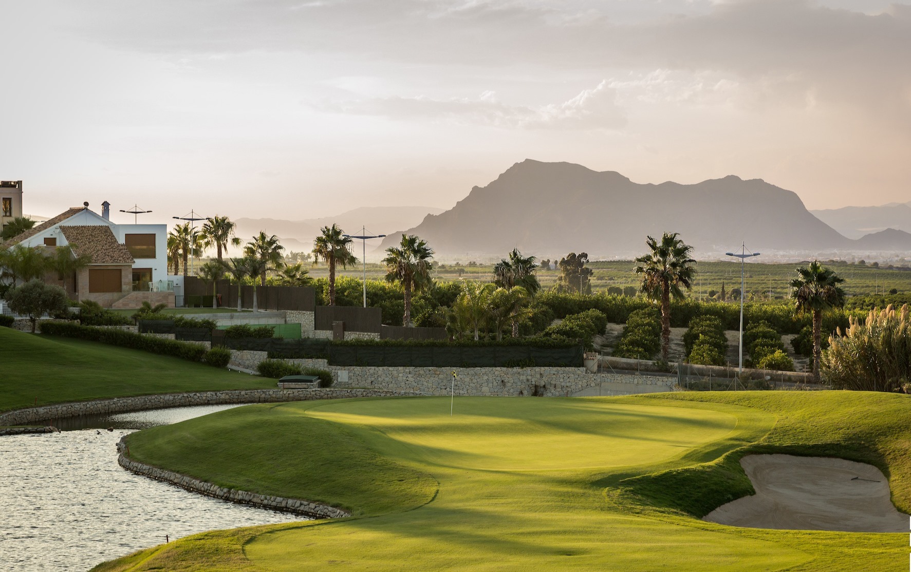 Championship golf course at La Finca Costa Blanca Algorfa